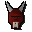 Red h'ween mask