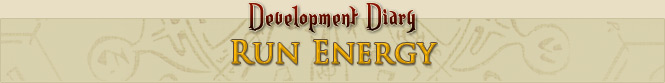 Development Diary - Run Energy