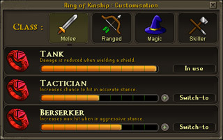 Work-in-progress ring interface