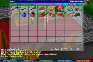 RSC's bank interface