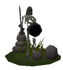 spinning skeleton