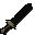 Black longsword