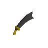 Iron scimitar