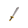 White 2h sword