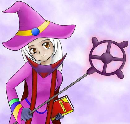 Player submitted artwork: Mage Girl by Lucy licious