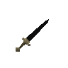 Black longsword