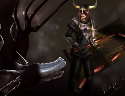 Player submitted artwork: Steel Dragon Slayer by Dark Demesne