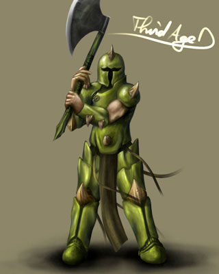 Player submitted artwork: Dharok by Mr Daedalus