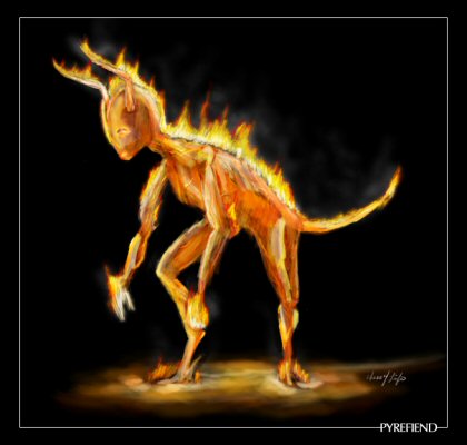 Player submitted artwork: Pyrefiend by Chess4Life