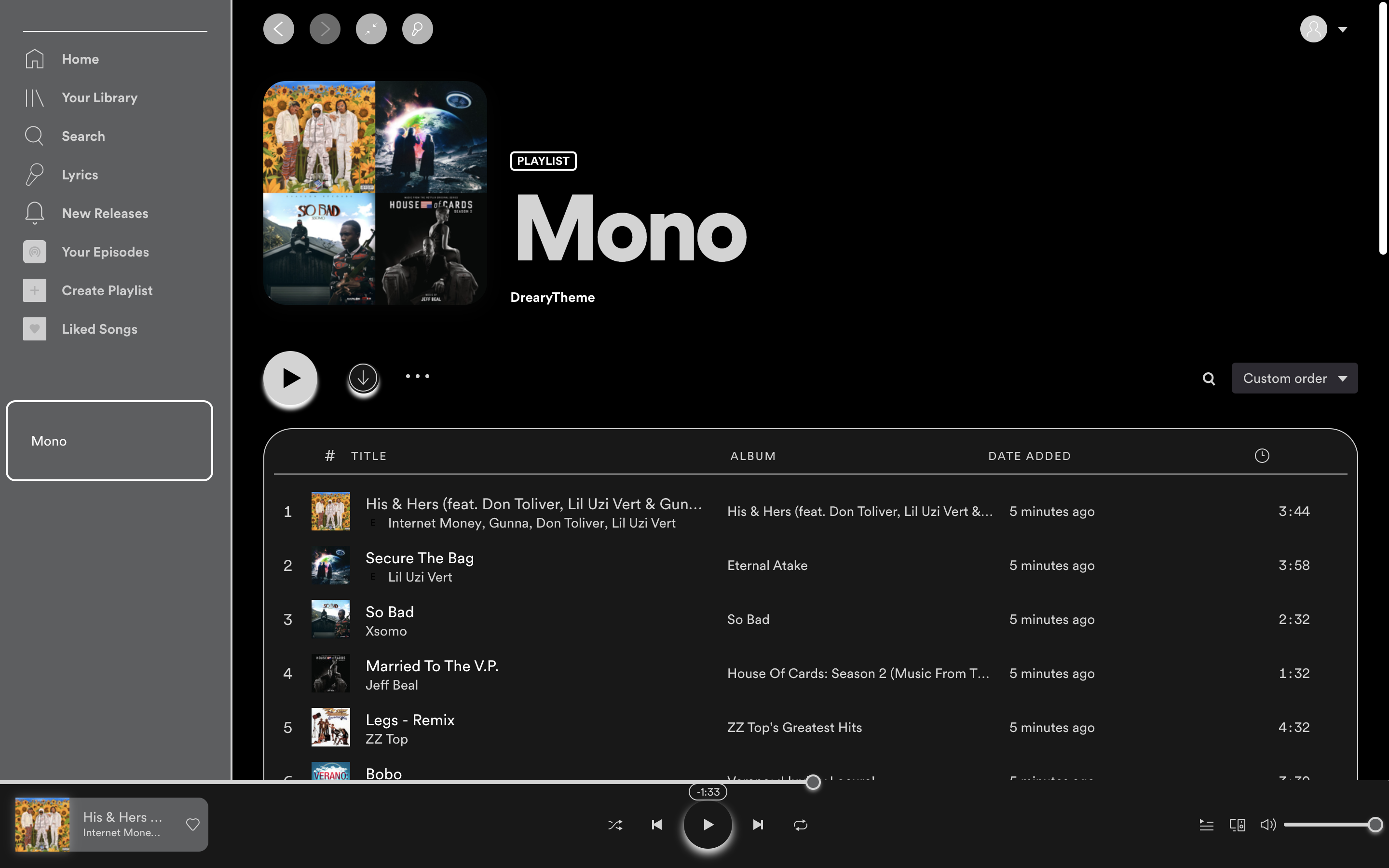 Mono Screenshot