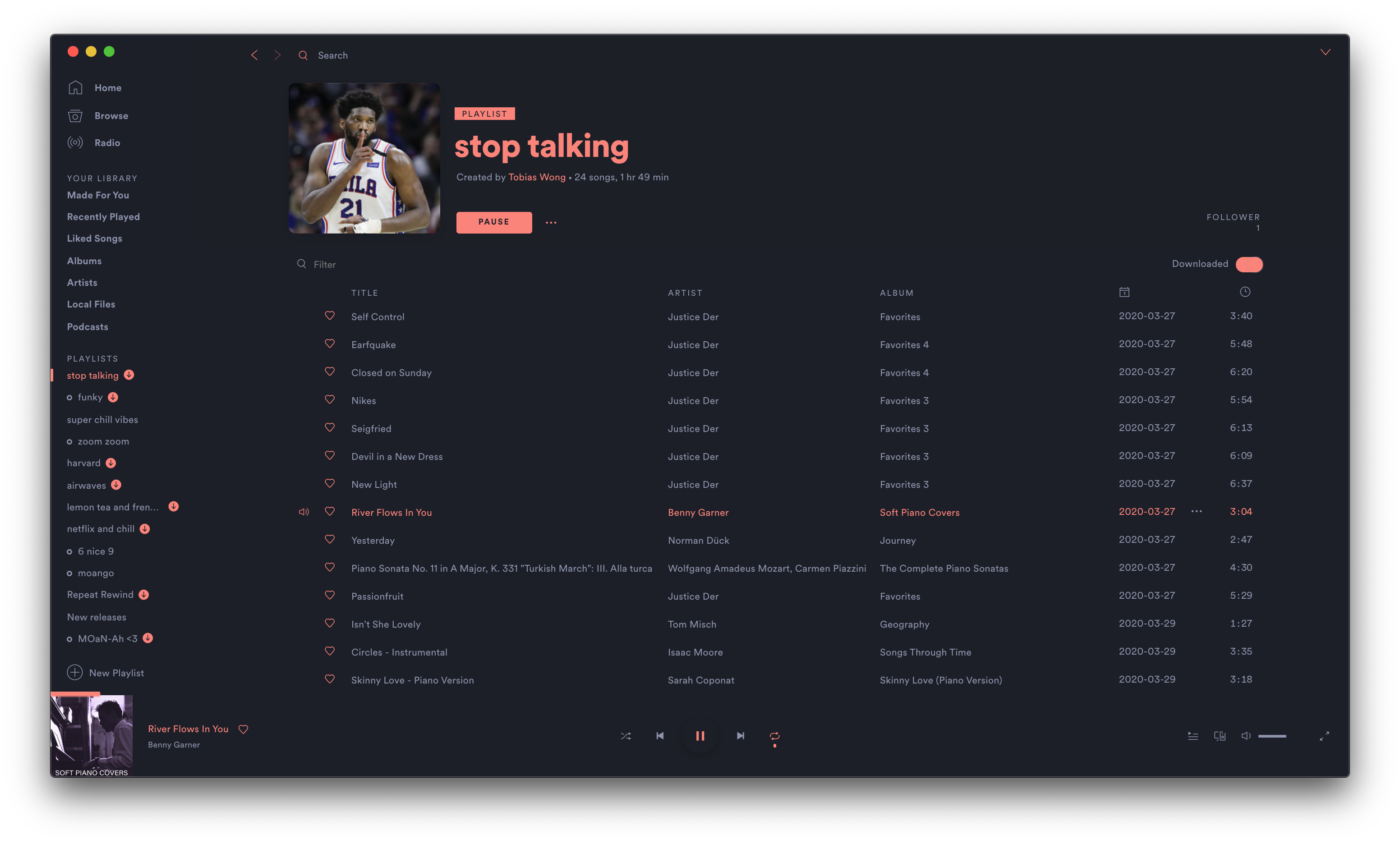 Playlist Screenshot